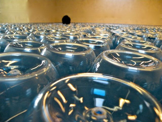 Artist performance with <i>Natural Connections</i>
Plastic water bottles, wire<br>
Dimensions variable<br>
<i>Art, Migration, & Identity</i>, International Festival for the Arts, Arnhem, Netherlands