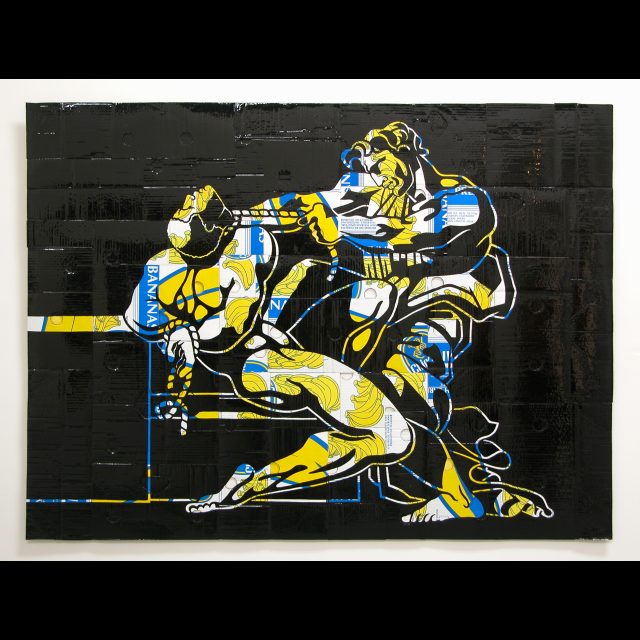 Mixed media<br>
130.5 x 176.5 cm