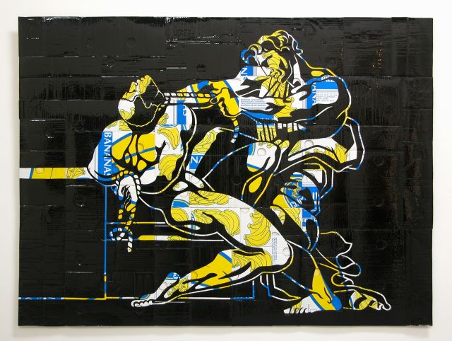 Mixed media<br>
130.5 x 176.5 cm