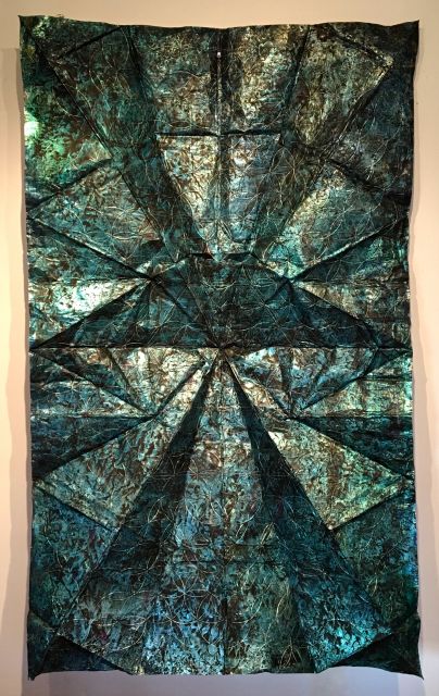 Series: <i>Angel Angle</i><br>
Oil paint on aluminum and resin<br>
36” x 32” / 91.5 x 81.3 cm