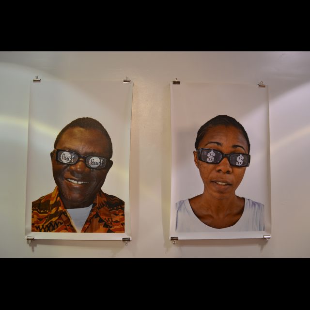 <i>Totems to Haunt Our Dreams,</i>," Axis Gallery installation view, 2011.
Archival digital photographs on canvas <br> 80 x 120 cm / 31 1/2" x 47 1/4"