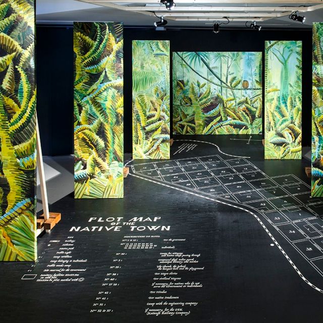 <i>Blueprint for Toads and Snakes,</i> installation at Framer Framed, Amsterdam. © Eva Broekema