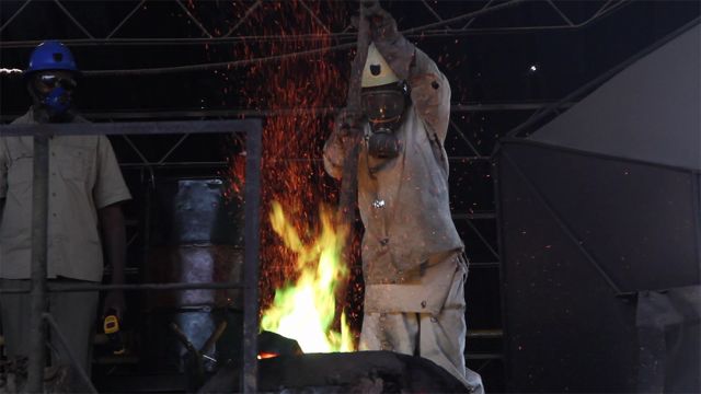 Film still from <i>Tales of the Copper Cross Garden. Episode 1</i>, (2017)<br>