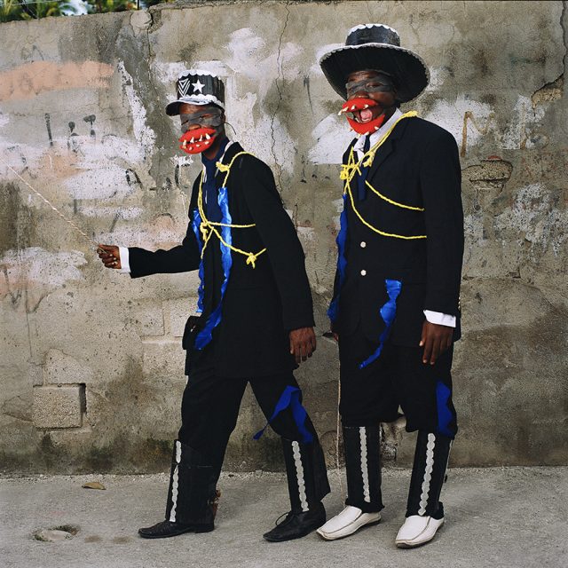 Series: <i>Carnival à Jacmel, Haiti</i><br>
Chromogenic print on Fujiflex Crystal Archive paper<br>
30” x 30”; Edition: 5 + 2 AP<br>
50” x 50”; Edition: 3 + 1 AP