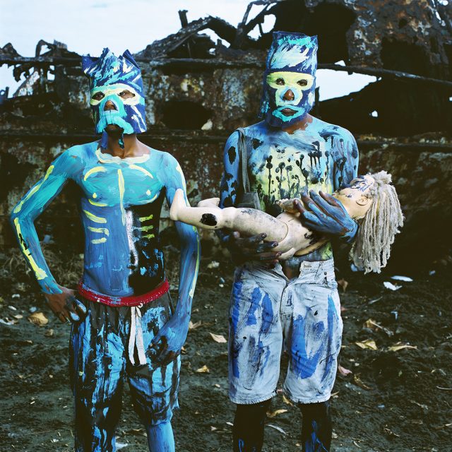 Series: <i>Carnival à Jacmel, Haiti</i><br>
Chromogenic print on Fujiflex Crystal Archive paper<br>
30” x 30”; Edition: 5 + 2 AP<br>
50” x 50”; Edition: 3 + 1 AP