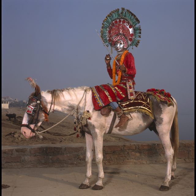 Series: <i>Actors in the Ramlila</i>, India<br>
Chromogenic print on Fujiflex Crystal Archive paper<br>
30” x 30”; Edition: 5 + 2 AP<br>
50” x 50”; Edition: 3 + 1 AP<br>