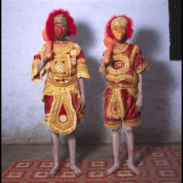 Series: <i>Actors in the Ramlila</i>, India<br>
Chromogenic print on Fujiflex Crystal Archive paper<br>
30” x 30”; Edition: 5 + 2 AP<br>
50” x 50”; Edition: 3 + 1 AP<br>