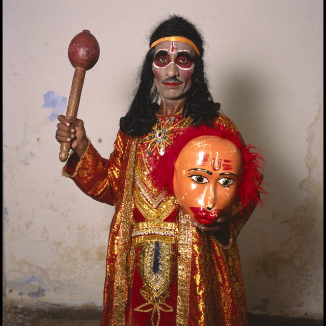 Series: <i>Actors in the Ramlila</i>, India<br>
Chromogenic print on Fujiflex Crystal Archive paper<br>
30” x 30”; Edition: 5 + 2 AP<br>
50” x 50”; Edition: 3 + 1 AP<br>