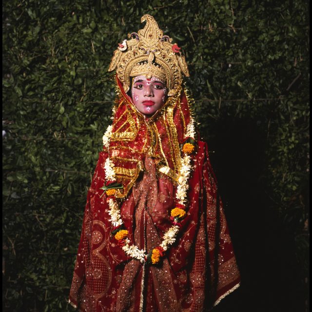 Series: <i>Actors in the Ramlila</i>, India<br>
Chromogenic print on Fujiflex Crystal Archive paper<br>
30” x 30”; Edition: 5 + 2 AP<br>
50” x 50”; Edition: 3 + 1 AP<br>