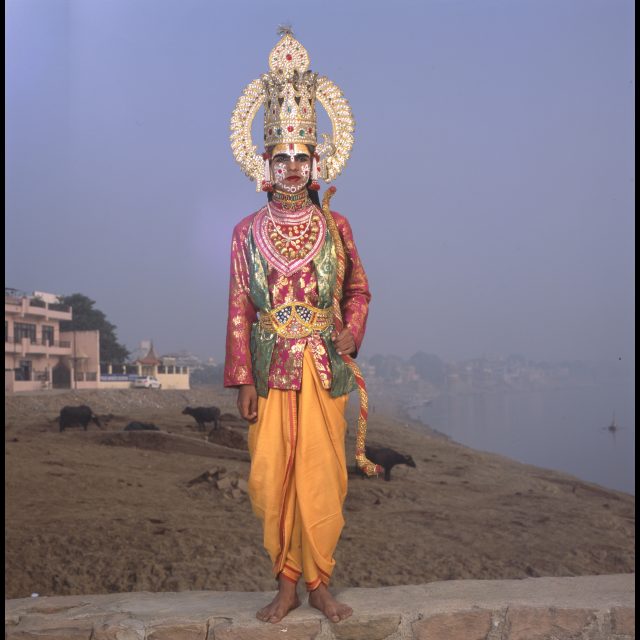 Series: <i>Actors in the Ramlila</i>, India<br>
Chromogenic print on Fujiflex Crystal Archive paper<br>
30” x 30”; Edition: 5 + 2 AP<br>
50” x 50”; Edition: 3 + 1 AP<br>