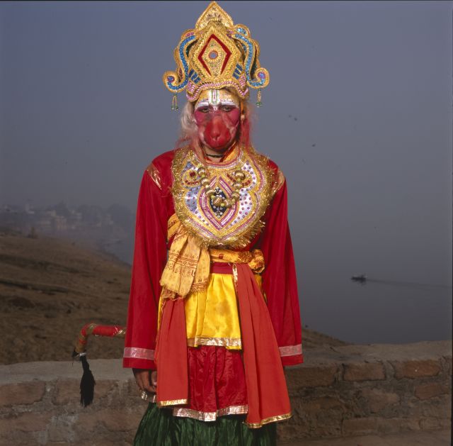 Series: <i>Actors in the Ramlila</i>, India<br>
Chromogenic print on Fujiflex Crystal Archive paper<br>
30” x 30”; Edition: 5 + 2 AP<br>
50” x 50”; Edition: 3 + 1 AP<br>