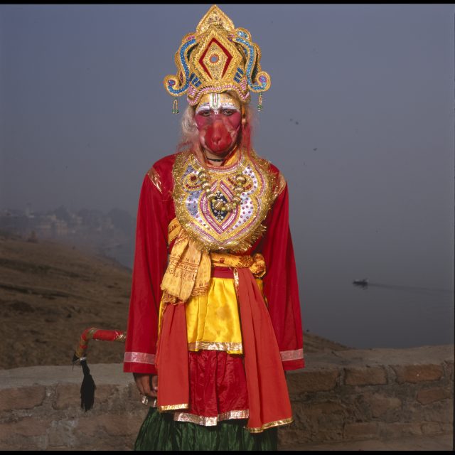 Series: <i>Actors in the Ramlila</i>, India<br>
Chromogenic print on Fujiflex Crystal Archive paper<br>
30” x 30”; Edition: 5 + 2 AP<br>
50” x 50”; Edition: 3 + 1 AP<br>
