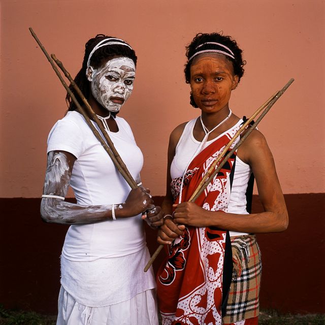 Series: <i>Twasas & Sangomas: Initiates & Healers</i>, 2013-14<br>
Chromogenic print on Fujiflex Crystal Archive paper<br>
30” x 30”; Edition: 5 + 2 AP<br>
50” x 50”; Edition: 3 + 1 AP