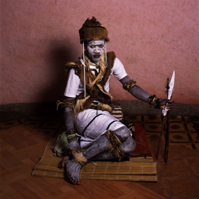 Series: <i>Twasas & Sangomas: Initiates & Healers</i>, 2013-14<br>
Chromogenic print on Fujiflex Crystal Archive paper<br>
30” x 30”; Edition: 5 + 2 AP<br>
50” x 50”; Edition: 3 + 1 AP