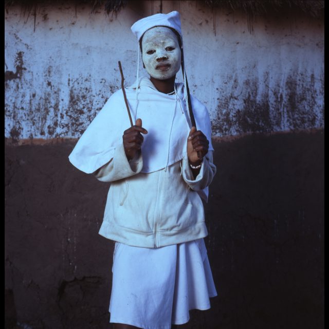 Series: <i>Twasas & Sangomas: Initiates & Healers</i>, 2013-14<br>
Chromogenic print on Fujiflex Crystal Archive paper<br>
30” x 30”; Edition: 5 + 2 AP<br>
50” x 50”; Edition: 3 + 1 AP
