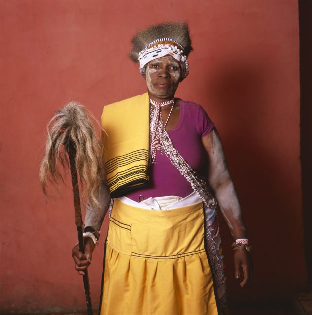 Series: <i>Twasas & Sangomas: Initiates & Healers</i>, 2013-14<br>
Chromogenic print on Fujiflex Crystal Archive paper<br>
30” x 30”; Edition: 5 + 2 AP<br>
50” x 50”; Edition: 3 + 1 AP