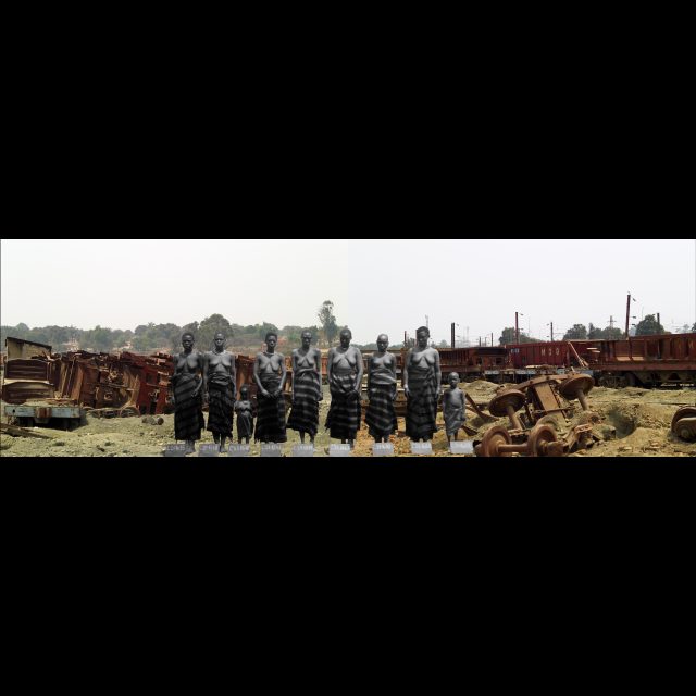 Sammy Baloji <br>Untitled 7, 2006<br> Series: Mémoire <br>
archival digital photograph on satin matte paper<br>
24” x 75 ½" / 60 x 191.79 cm<br>
Edition: 10 + 1 AP