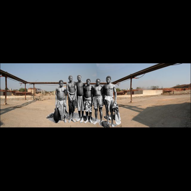 Sammy Baloji <br>Untitled 10, 2006<br> Series: Mémoire <br>
archival digital photograph on satin matte paper<br>
24” x 70 ¼" / 60 x 178.56 cm<br>
Edition: 10 + 1 AP