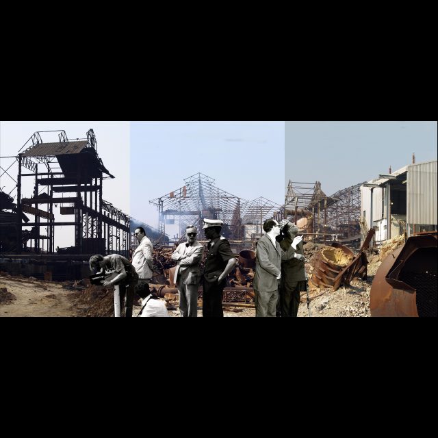 Sammy Baloji <br>Untitled 25, 2006<br> Series: Mémoire <br>
archival digital photograph on satin matte paper<br>
24” x 52 ¾" / 60 x 134.5 cm<br>
Edition: 10 + 1 AP