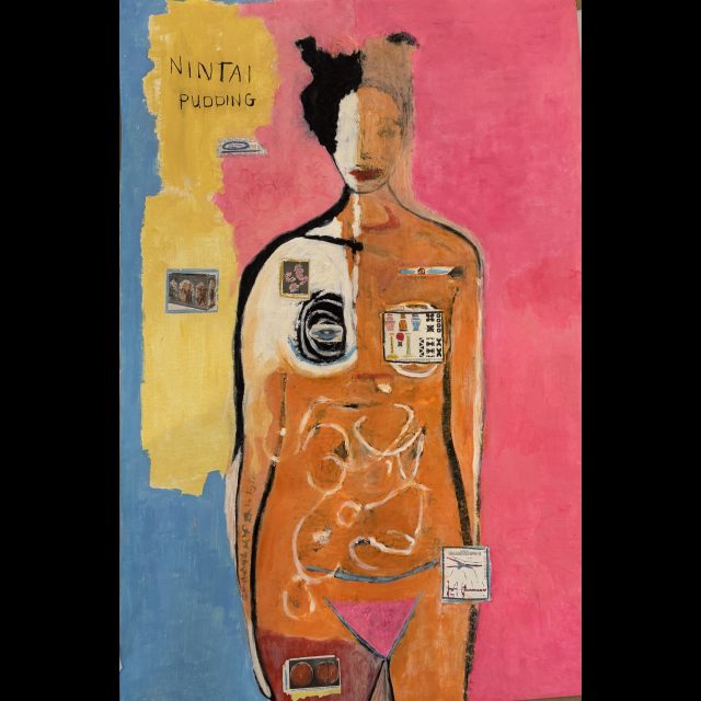 mixed media on Felix Shoeller True Fibre 200gsm paper<br>
130cm x 90cm / 51/ ¼" x 35 ½"<br>