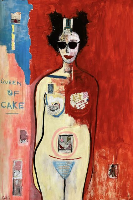 mixed media on Felix Shoeller True Fibre 200gsm paper<br>
130cm x 90cm / 51/ ¼" x 35 ½"<br>