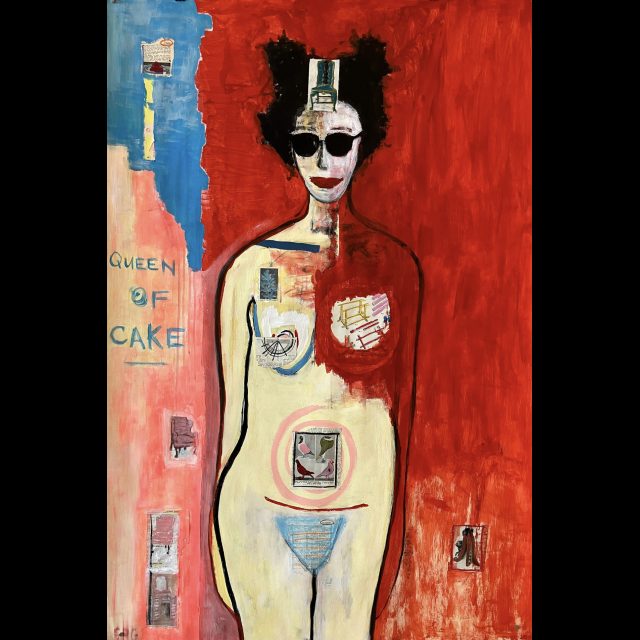 mixed media on Felix Shoeller True Fibre 200gsm paper<br>
130cm x 90cm / 51/ ¼" x 35 ½"<br>